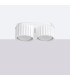 Aura Surface Mounted Downlight White 2x GX53-2
