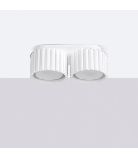 Aura Surface Mounted Downlight White 2x GX53-2