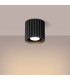 Aura Surface Mounted Downlight Black 1x GU10-3