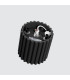 Aura Surface Mounted Downlight Black 1x GU10-6