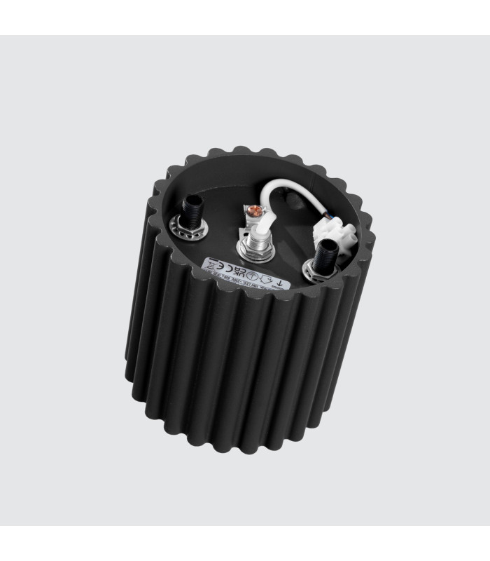 Aura Surface Mounted Downlight Black 1x GU10-6