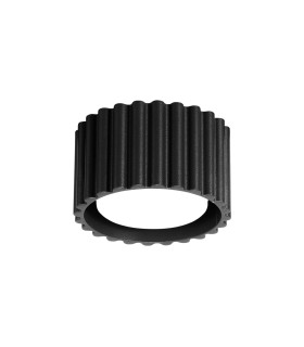Aura Surface Mounted Downlight Black 1x GX53-1