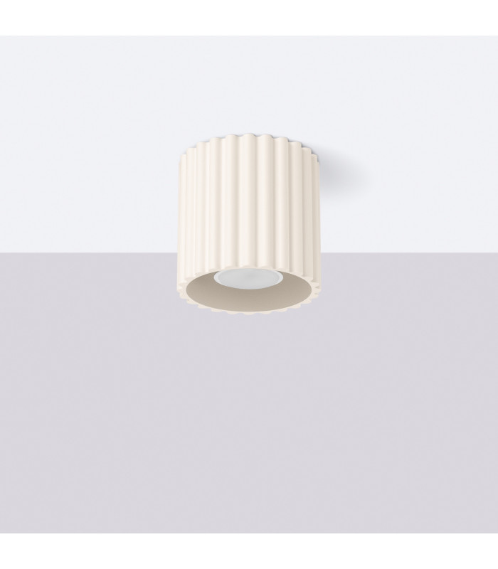 Aura Surface Mounted Downlight Beige 1x GU10-2