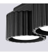 Aura Surface Mounted Downlight Black 2x GX53-4
