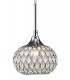 Ceiling Cluster Pendant 3 Light Round Polished Chrome, Clear Glass - 7