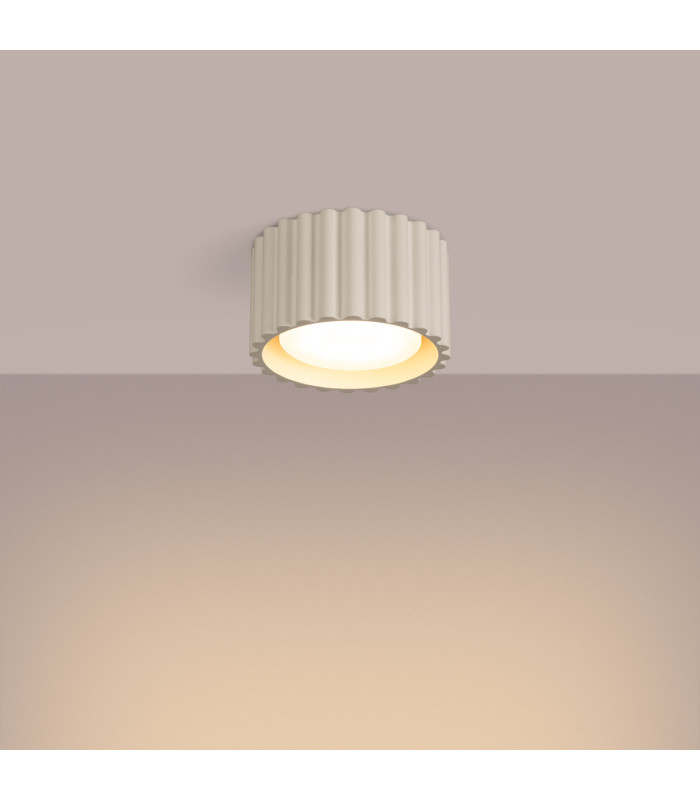 Aura Surface Mounted Downlight Beige 1x GX53-3