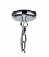 Ceiling Pendant 5 Light Polished Chrome, Clear Glass - 4
