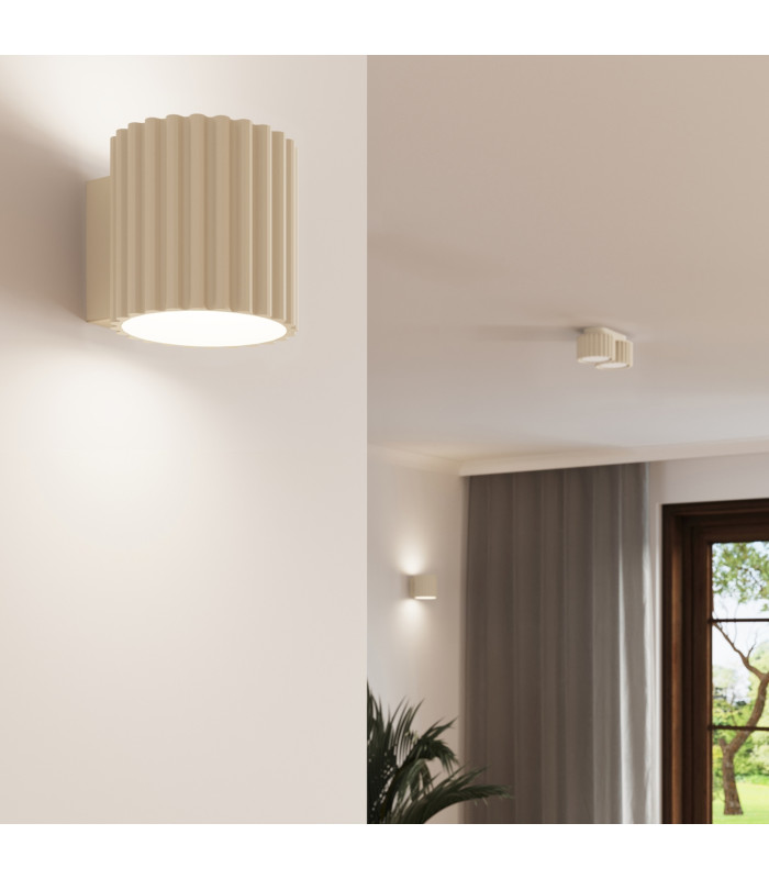 Aura Surface Mounted Downlight Beige 1x GX53-11