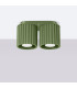 Aura Surface Mounted Downlight Olive Green 2x GU10-2