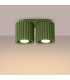 Aura Surface Mounted Downlight Olive Green 2x GU10-3