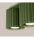 Aura Surface Mounted Downlight Olive Green 2x GU10-4