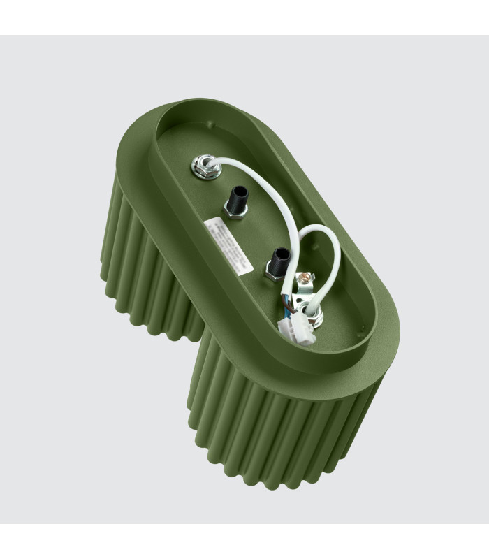 Aura Surface Mounted Downlight Olive Green 2x GU10-5
