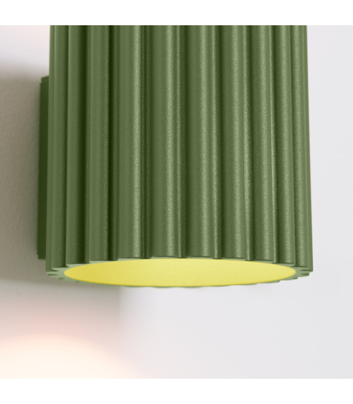 Aura Up & Down Wall Lamp Olive Green 1x G9-4