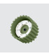 Aura Surface Mounted Downlight Olive Green 1x GX53-5