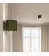 Aura Surface Mounted Downlight Olive Green 2x GU10-11