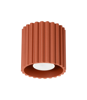 Aura Surface Mounted Downlight Red Ochre 1x GU10-1