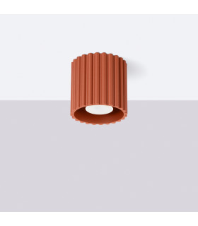 Aura Surface Mounted Downlight Red Ochre 1x GU10-2