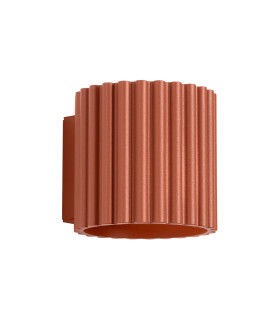 Aura Up & Down Wall Lamp Red Ochre 1x G9-1