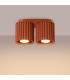 Aura Surface Mounted Downlight Red Ochre 2x GU10-3