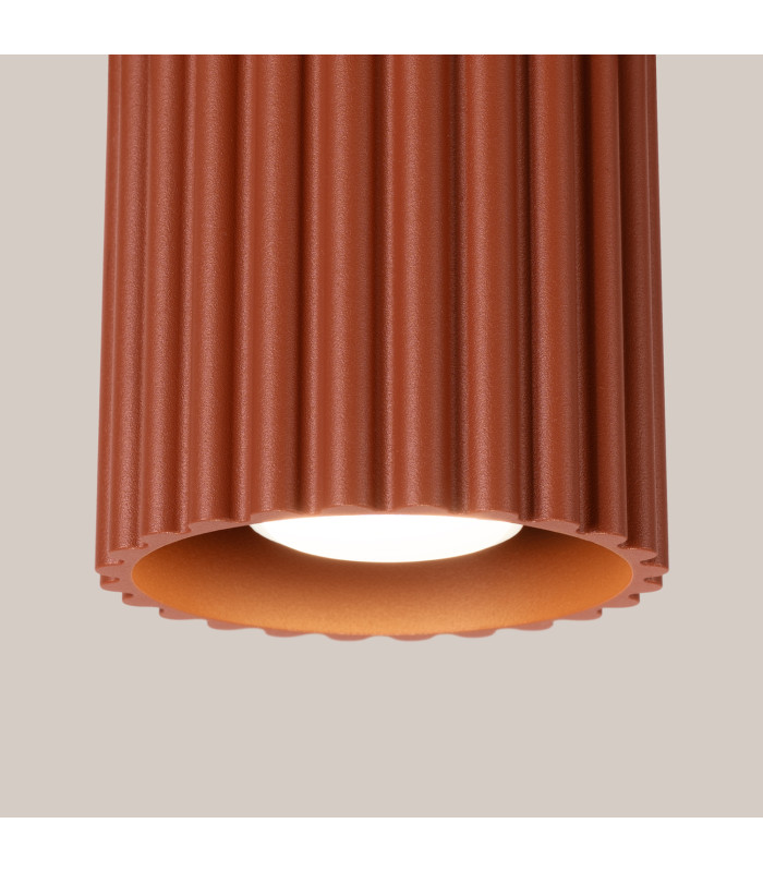 Aura Surface Mounted Downlight Red Ochre 1x GU10-4