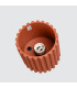 Aura Surface Mounted Downlight Red Ochre 1x GU10-5