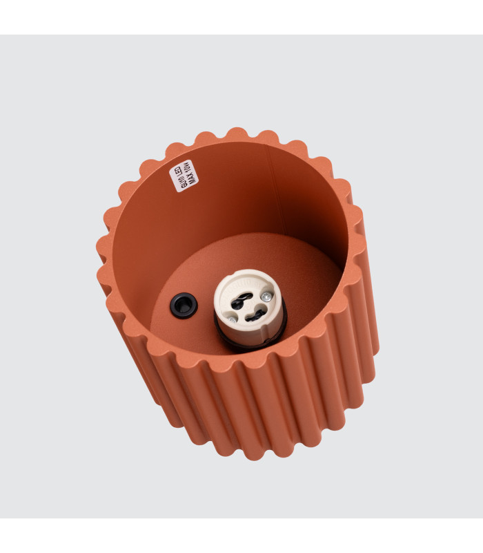 Aura Surface Mounted Downlight Red Ochre 1x GU10-5