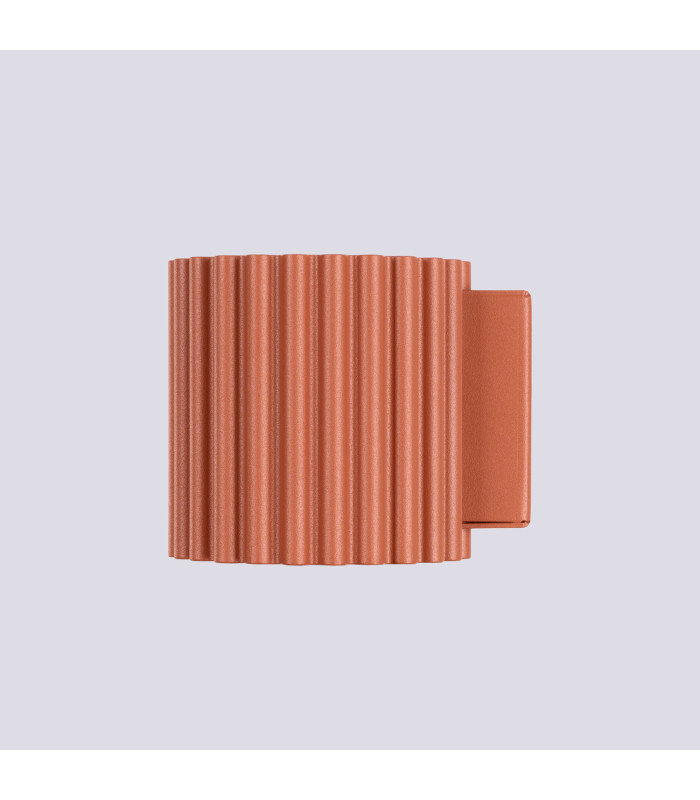 Aura Up & Down Wall Lamp Red Ochre 1x G9-5