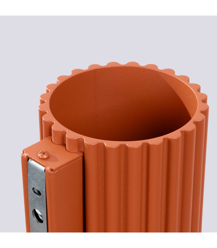 Aura Up & Down Wall Lamp Red Ochre 1x G9-6