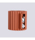 Aura Up & Down Wall Lamp Red Ochre 1x G9-8