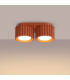 Aura Surface Mounted Downlight Red Ochre 2x GX53-3