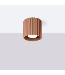Aura Surface Mounted Downlight Mocha 1x GU10-2
