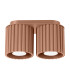 Aura Surface Mounted Downlight Mocha 2x GU10-1
