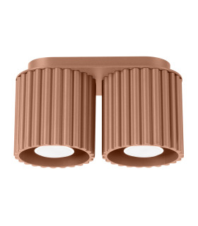 Aura Surface Mounted Downlight Mocha 2x GU10-1