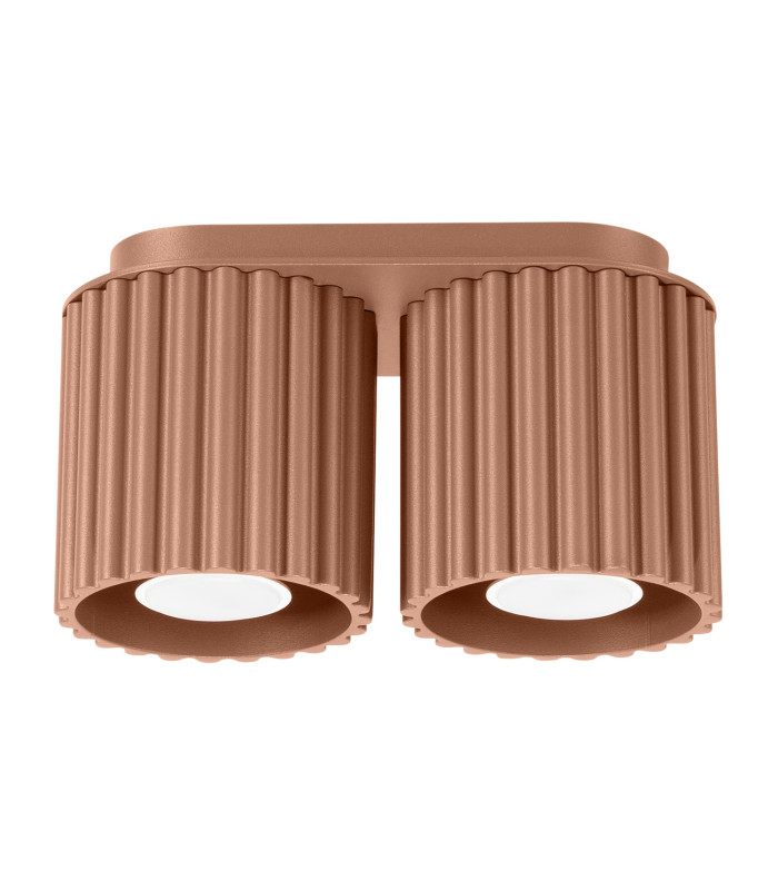 Aura Surface Mounted Downlight Mocha 2x GU10-1
