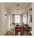 Aura Up & Down Wall Lamp Red Ochre 1x G9-11