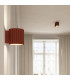 Aura Up & Down Wall Lamp Red Ochre 1x G9-13
