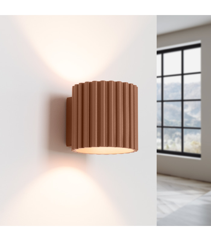 Aura Up & Down Wall Lamp Mocha 1x G9-3