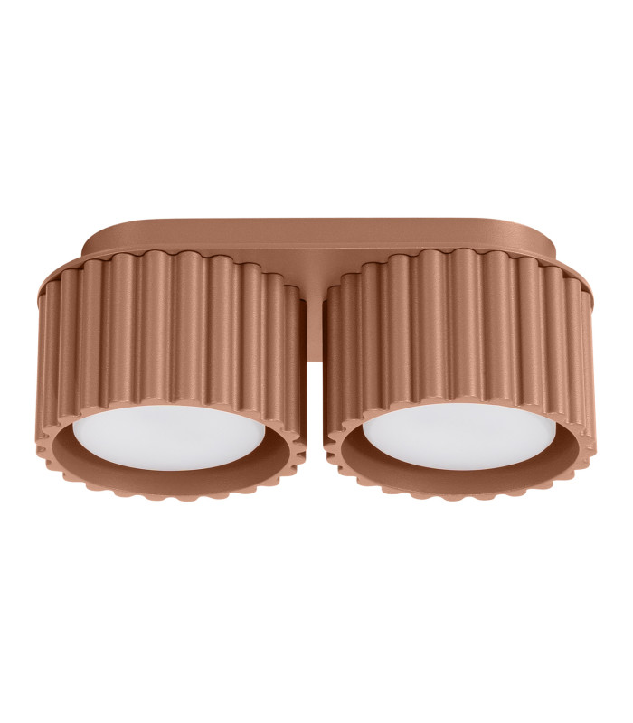 Aura Surface Mounted Downlight Mocha 2x GX53-1
