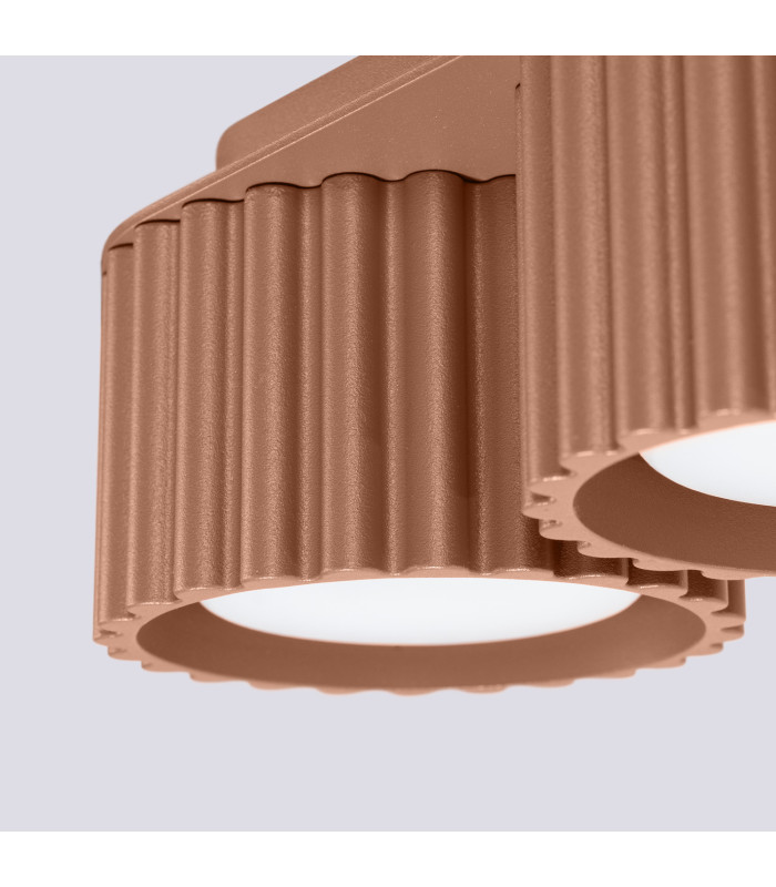 Aura Surface Mounted Downlight Mocha 2x GX53-4