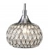 Ceiling Cluster Pendant 5 Light Round Polished Chrome, Clear Glass - 8