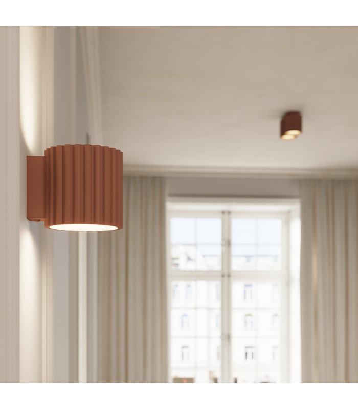 Aura Up & Down Wall Lamp Mocha 1x G9-13