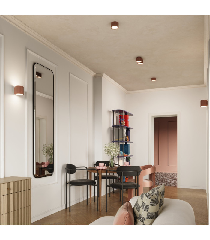 Aura Surface Mounted Downlight Mocha 2x GX53-10
