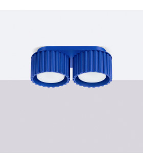 Aura Surface Mounted Downlight Ultramarine 2x GX53-2