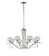 Ceiling Pendant 8 Light Polished Chrome, Clear Glass - 4