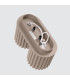 Aura Surface Mounted Downlight Taupe 2x GU10-5