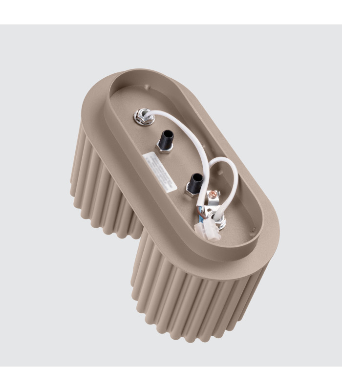 Aura Surface Mounted Downlight Taupe 2x GU10-5