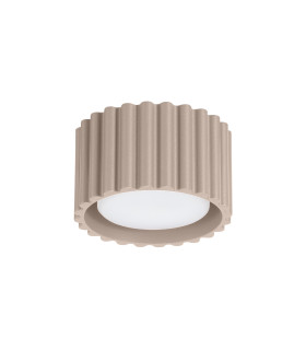 Aura Surface Mounted Downlight Taupe 1x GX53-1