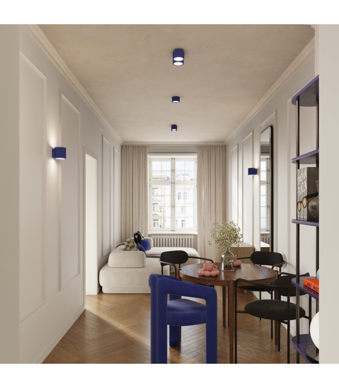 Aura Surface Mounted Downlight Ultramarine 2x GX53-9