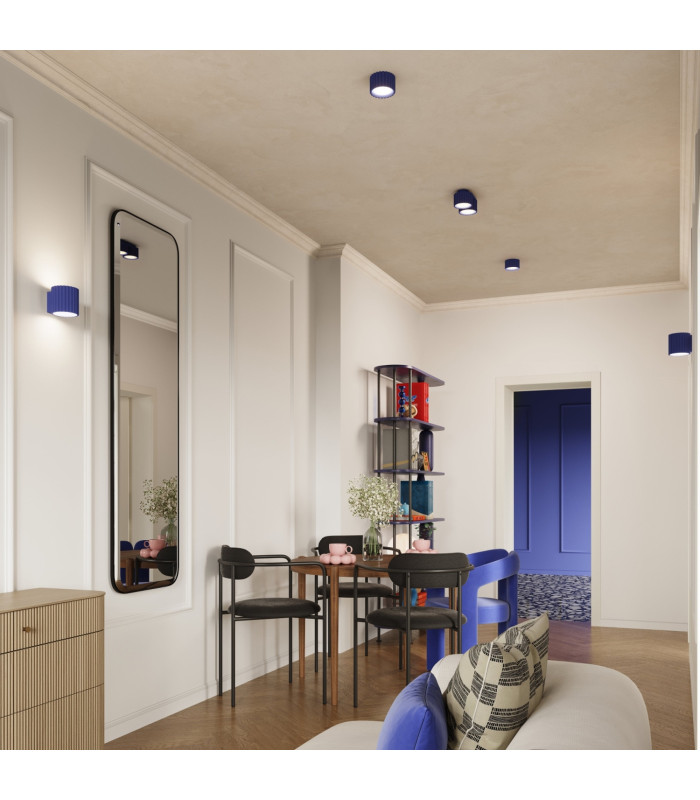 Aura Surface Mounted Downlight Ultramarine 2x GX53-10
