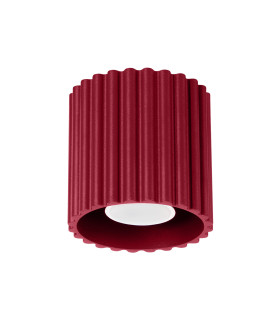 Aura Surface Mounted Downlight Burgundy 1x GU10-1